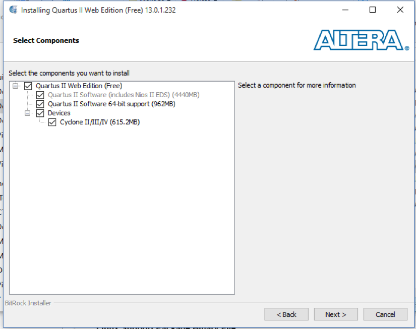quartusinstall
